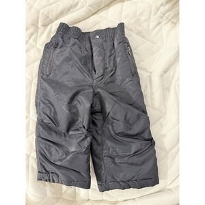 Sportscaster Snowpants Toddler 3T Black Waterproof Insulated